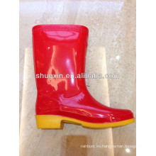 moda barato durable de alta lluvia zapato